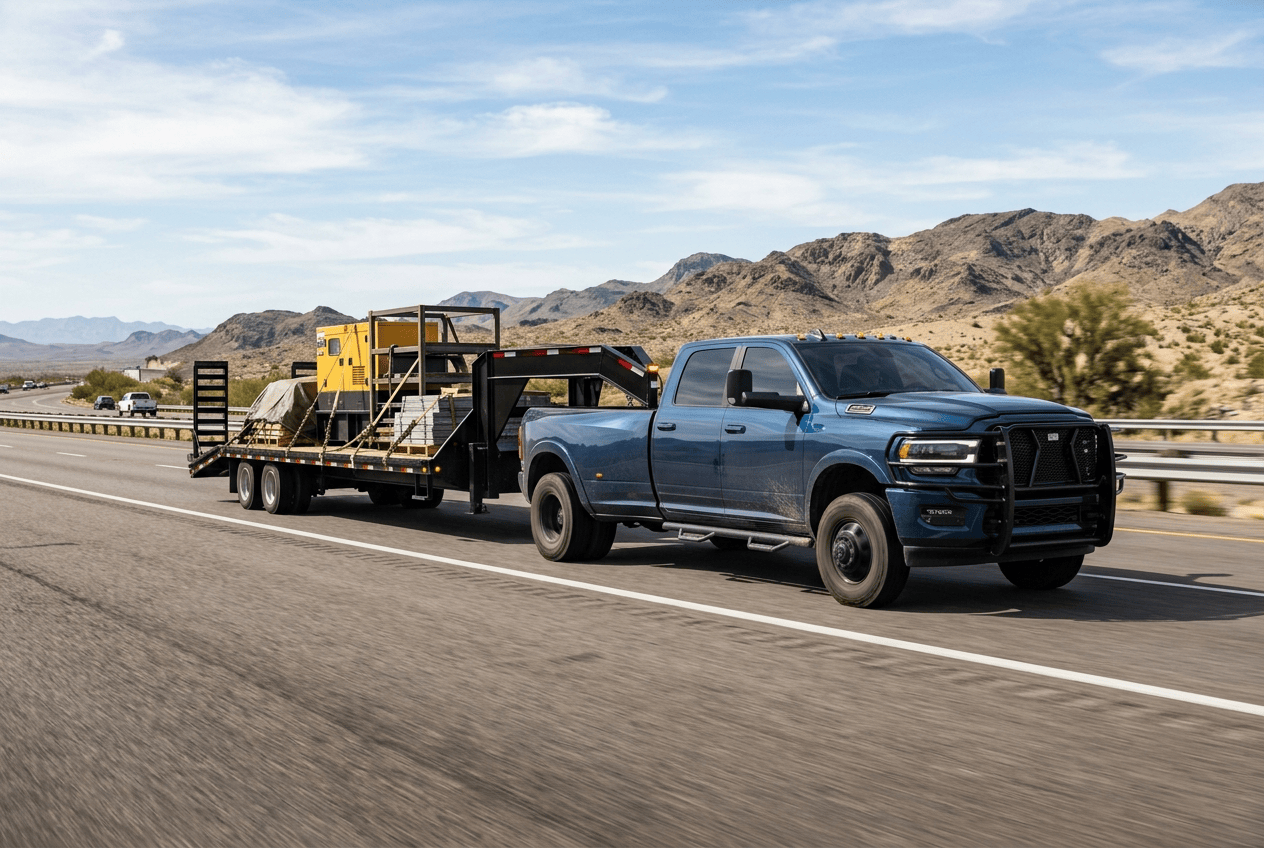Hotshot truck