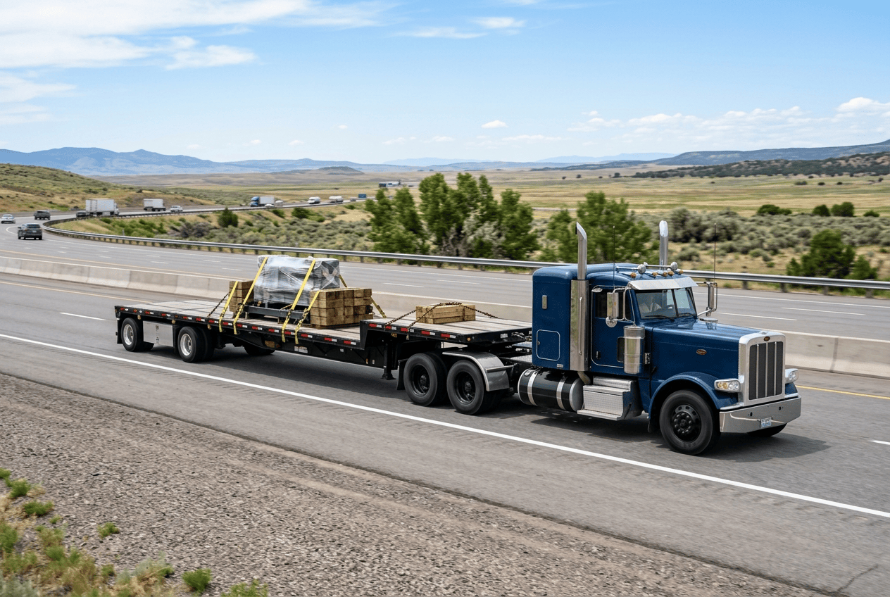 Step Deck truck